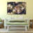Christmas Tree Celebration X10 - Wrapped Canvas Photograph-71021289