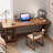 Walnut Rectangular Solid Wood desks-107510527-107510525