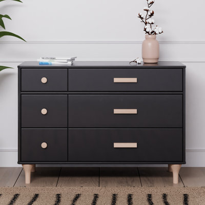 Commode double 6 tiroirs Lolly