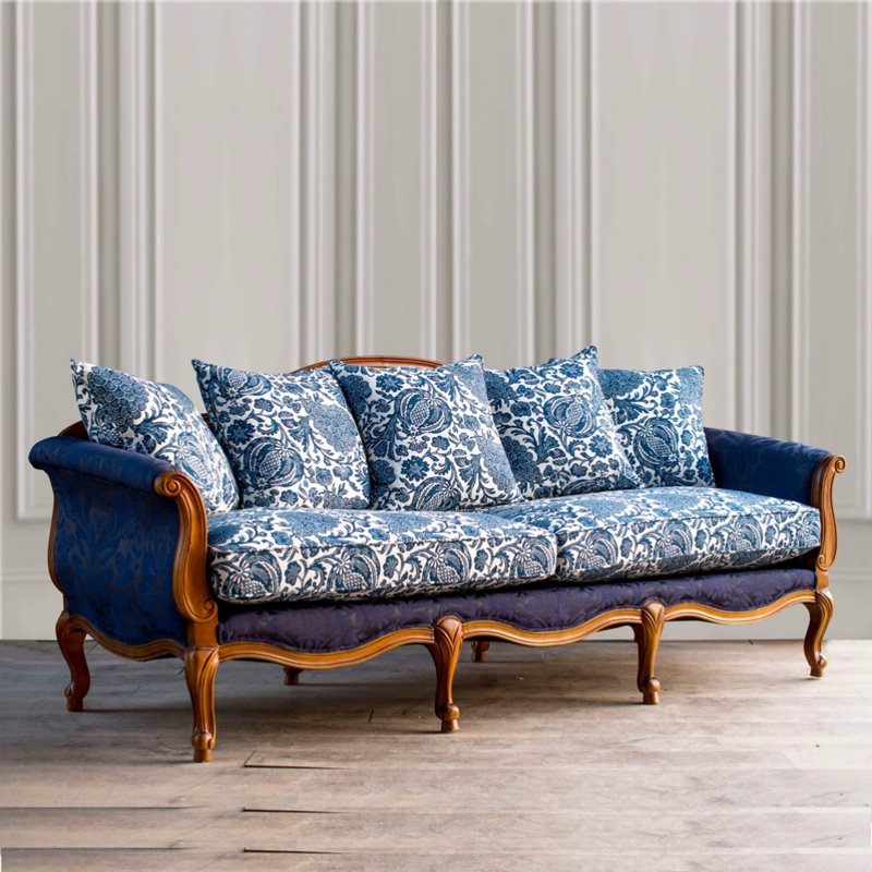 Minimalist Creative Blue Casual Sofa