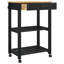 Solid Wood Bar Cart