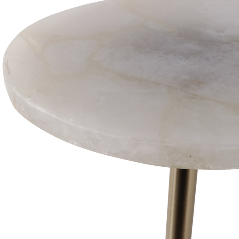 Table d'appoint Jackins Modern, Blanc