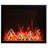 48" Fireplace - Includes A Steel Trim, Glass Inlay, 20 Piece Log Set With Remote And Cord