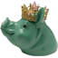 Decorative Crowned Pig figurine