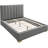 Pierce Solid Wood and Upholstered Platform Bed-67046653-67046650