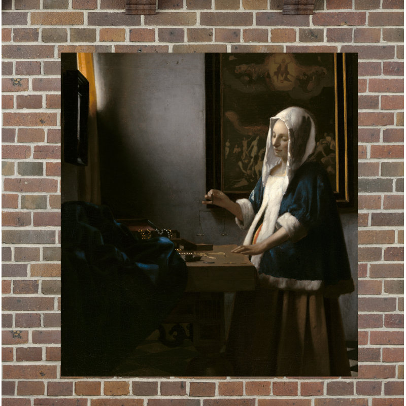 Johannes Vermeer - Wrapped Canvas Print, 91cm H x 61cm W