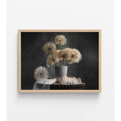 Impression de pissenlit: art floral élégant