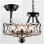 Lustre de ferme à 5 lumières à intensité variable de 20 po-511899820