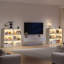 6-Cube Open Bookcase with 3-Colour Motion Sensor LED Lights-1965399031