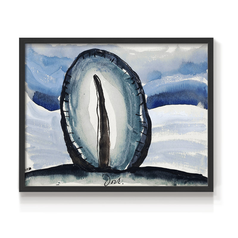 Paysages rétro-CCXL-reproduction encadrée, H 11 po x l 14 po, Noir