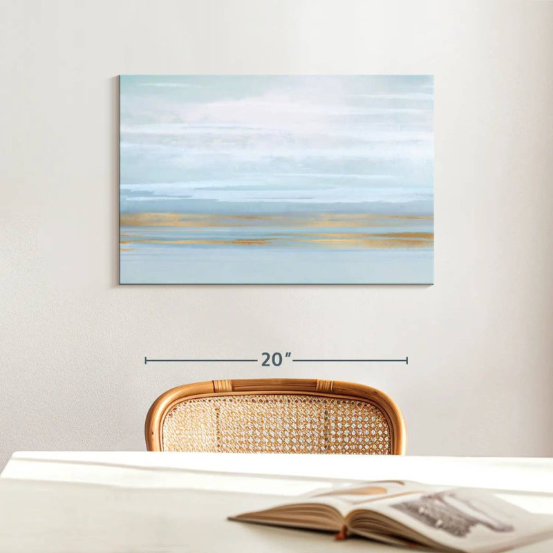 Sky Blue Perspective, 16" H x 24" W