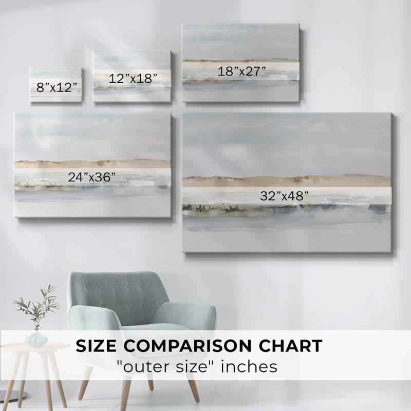 Marsh Dunes I-Gallery Wrapped Canvas