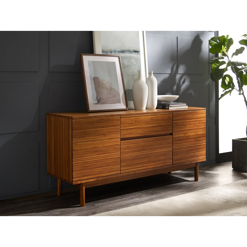 Jacinda 17.75'' Solid Wood Sideboard