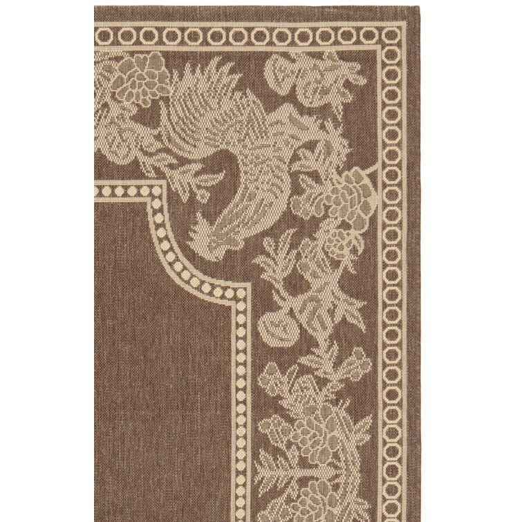 Havza Performance Floral Indoor/Outdoor Area Rug