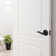 Springdale Pro Series 2-Way Adjustable Privacy Door Lever with Round Rosette