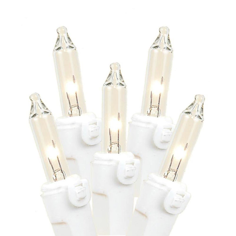 Guirlande de Noël 100 lumières, H 1,5 po x l 408 po x P 0,4 po