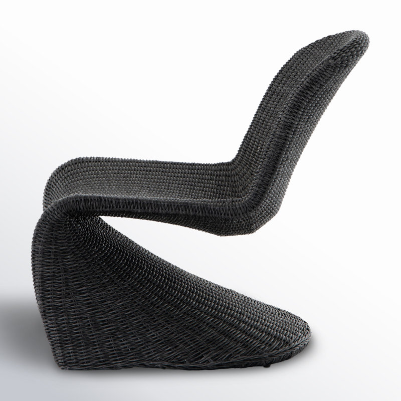 Portia Patio Chair, Vintage Coal