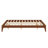 Solid Dry Bamboo Wood Platform Bed Frame, With Wood Slat Support-2005066898