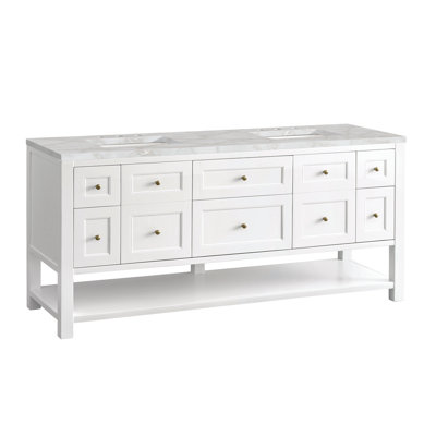Breckenridge 72'' W Double Vanity