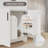 Frausto 30 Inch Bathroom Vanity With Ceramic Sink, Bathroom Sink And Cabinet Combo Set, Wood Vanity With Hidden Storage-113586527