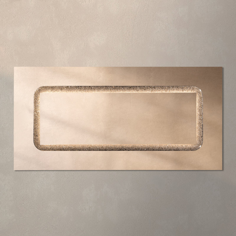 Cristallo Luxury Double Vanity Mirror, Bronze