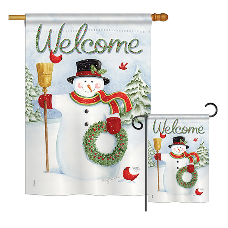 Ensemble de drapeaux en polyester 40 x 28 po Buck