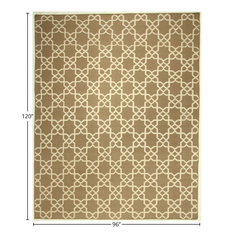 Flatweave Geometric Area Rug
