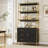 32.5'' Metal Standard Baker's Rack with Microwave Compatibility-97796872