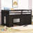 Gigel Kids Twin Loft Bed with Drawers-1887771780