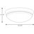 Mccully Glass LED Flush Mount-28676760-28676759