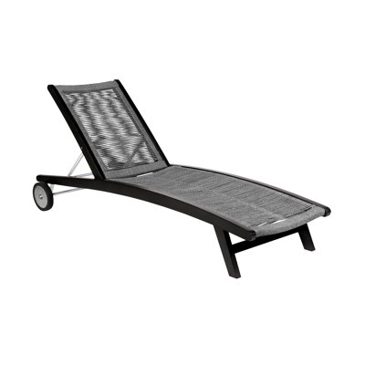 Tillie 28" Long Reclining Eucalyptus Single Chaise by Joss & Main