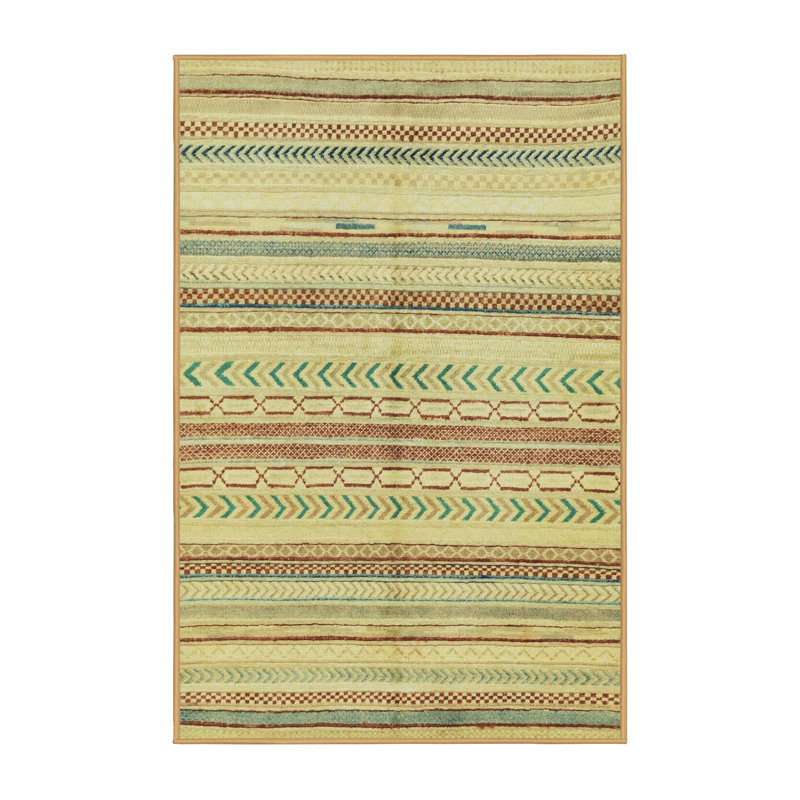 Abstract Indoor Rug, Runner 2' x 5'
