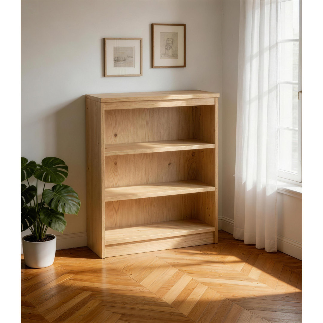 Brenay 103cm H x 85cm W Standard Bookcase