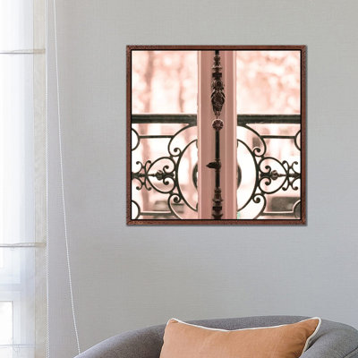 Parisian Balcony 1 Piece Wall Art on Canvas
