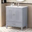 Meuble-lavabo 30 po avec lavabo style rétro-309283933