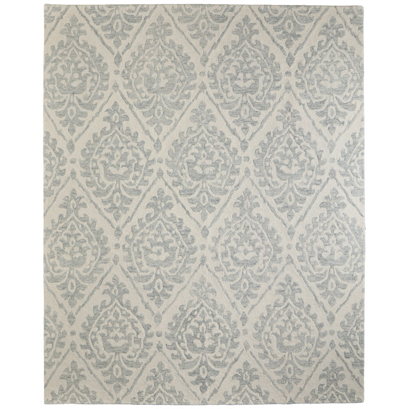 Belfort Traditional Floral & Botanical Ivory Area Rug, Rectangle 12' x 15'