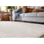 Tapis blanc à poils longs Hammersmith-86782811
