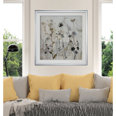 «wildflower brume i», impression encadrée