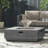 40'' Square Iron Fire Pit - 50 000 Btu (Tank Cover Not Included)-1788717617