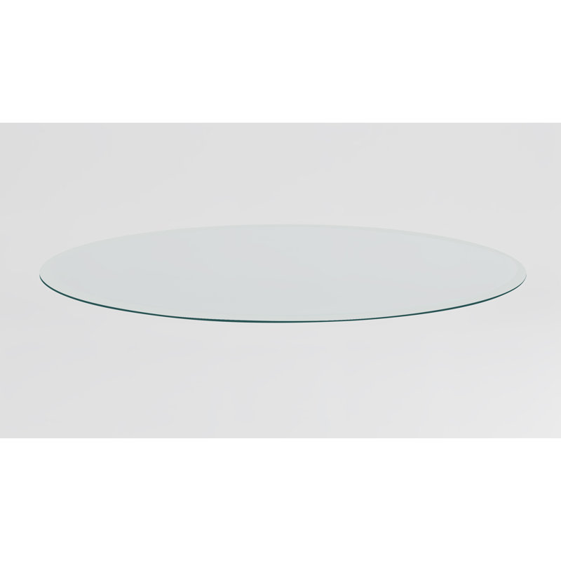 dessus de table de salle à manger biseautée Netta