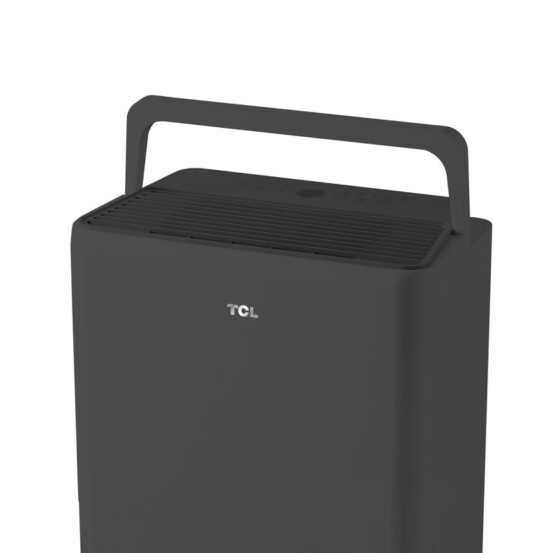 TCL 4500 Sq. Ft. Portable Smart Dehumidifier, Black