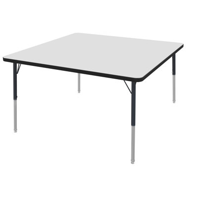 Marco MG Series Adjustable Height Square Activity Table