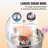 Electric Cotton Candy Machine, 1000W Candy Floss Maker, Commercial Cotton Candy Machine with Cover, Stainless Steel Bowl, Sugar Scoop, Drawer, Perfect for Home Kids Birthday, Family Party, Blue-106479897