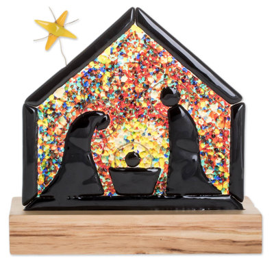 Sculpture crèche light of love