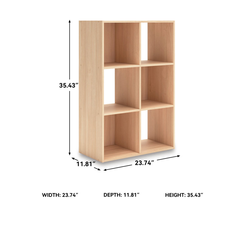 Organisateur 6 cubes Piperton, (3 tablettes) H 35 po x l 24 po x P 12 po.