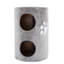  Habitation pour chat et grattoir 2 étages PETMAker, gris