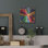 Art mural en métal Wrought Studio ™ «Flower 12» par Shandra Smith