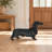 Black and Tan Dachshund Garden Statue-136367508