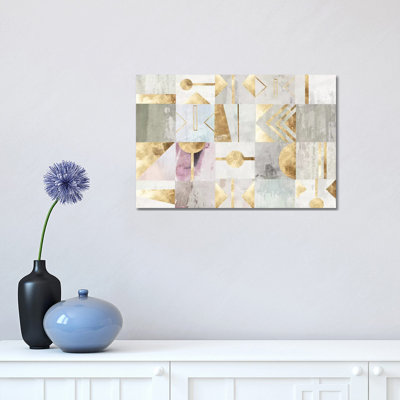 Gold Deco by PI Studio - Wrapped Canvas Painting