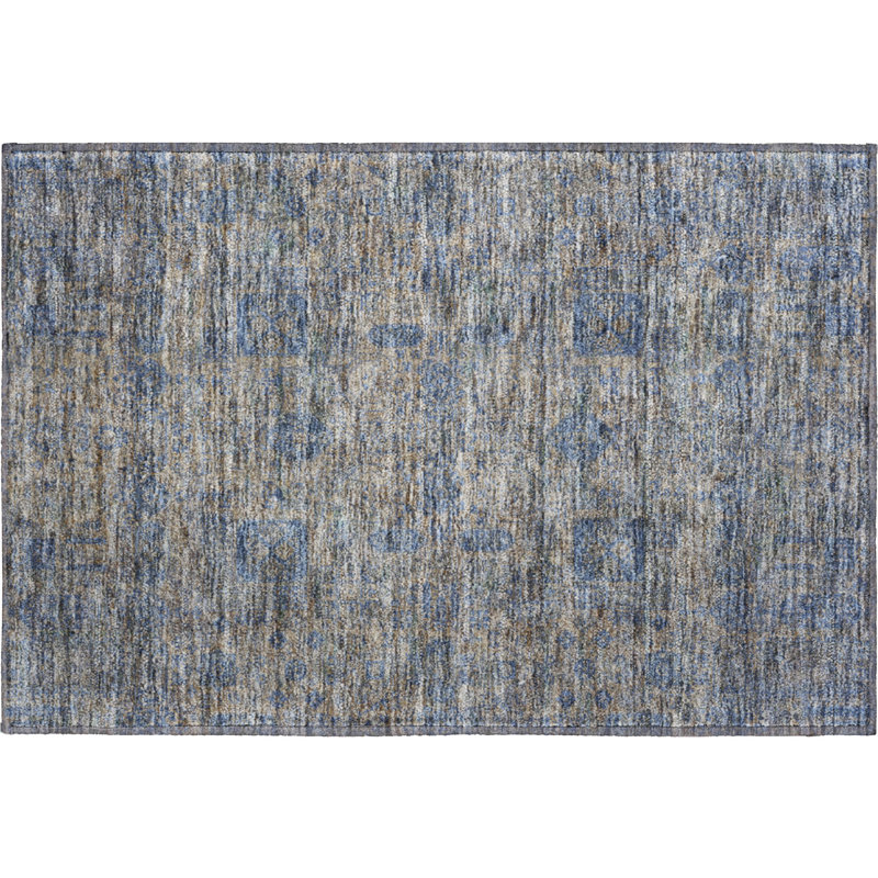 Tapis kaki de qualité supérieure lavable à la machine, Rectangle 1 pi 8 po x 2 pi 6 po